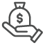 credit iconArtboard 3 Money in Hand